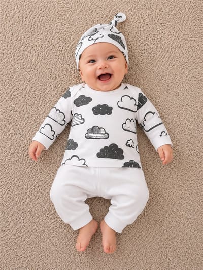Nezr® Baby Kleding Set - Jongens en Meisjes Romper - Kraamcadeau - Babyshower Cadeau - 3-6 Maanden