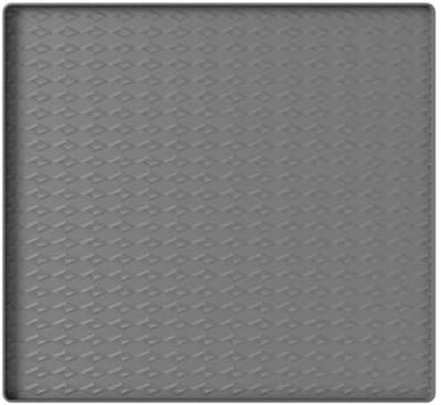 Wasmachine mat - Apparaatonderlegger - Apparaten beschermen - Antislip en stofwerend - 60 x 60 cm - Grijs