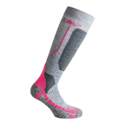 Cmp Ski Wool 3i49377 Sokken Grijs EU 39-42 Man