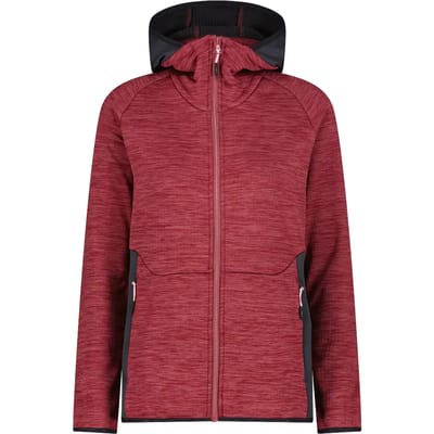 Dames fleece met capuchon CMP