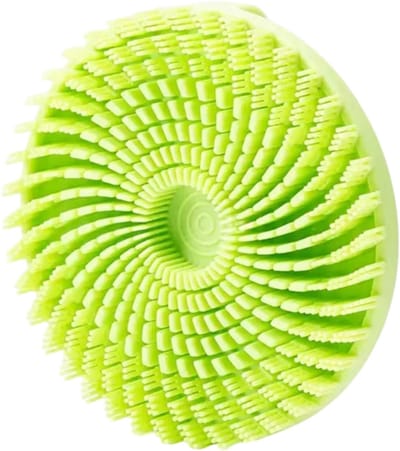 Siliconen Lichaamsborstel Douche – Exfoliërende Body Scrub Borstel voor Effectieve Scrub en Zachte Massage - Groen