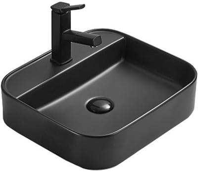 Mexen Sofia opzetwastafel 45 x 40 cm, zwart mat - 22154585