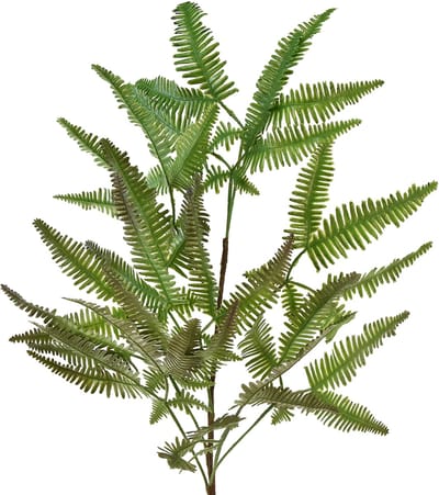 Kunstvaren kunstplant varenbladeren groen 44cm
