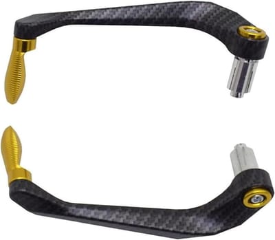 Handgrepen Beschermers - Motor Accessoires - Rij Veiligheid - Universele Pasvorm - 1 Paar - Zwart