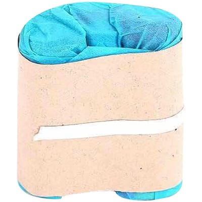 Streamer Popper Handgooien Papieren Knaler 30 Strepen Confetti Decor voor Feest Huis Kleurrijk Colorful blue