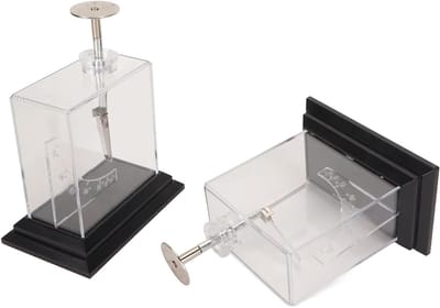 Hooggevoelige electrometer met compacte structuur voor nauwkeurige metingen in het klaslokaal en laboratorium, ideaal voor natuurkunde-experimenten en onderwijs