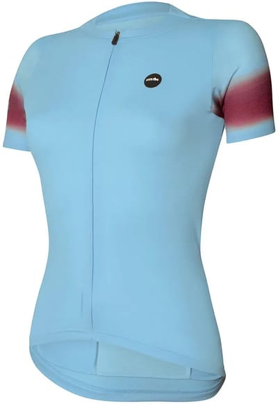 Rh+ Astra Korte Mouw Wielertrui Blauw M Vrouw