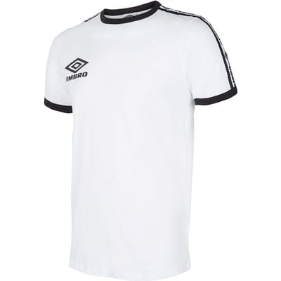 Umbro Korte Mouw Crew Neck Wit Heren Ringer T-shirt 65801U 13U