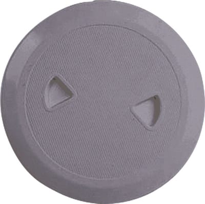 Rond waterdicht inspectieluik boot - 222mm - Grijs