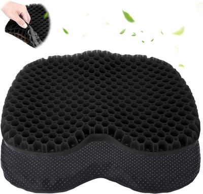 MRKK® Gelkussen voor Zitontlasting - Zitkussen - Ergonomisch Kussen voor Stoel