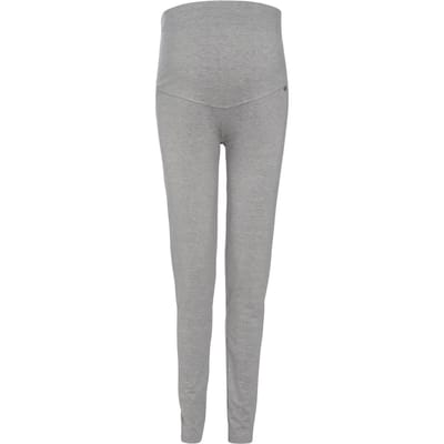 Baby's Only Zwangerschapsbroek Glow - Zwangerschapslegging gemaakt uit 95% viscose en 5% elastaan - Dusty Grey - S