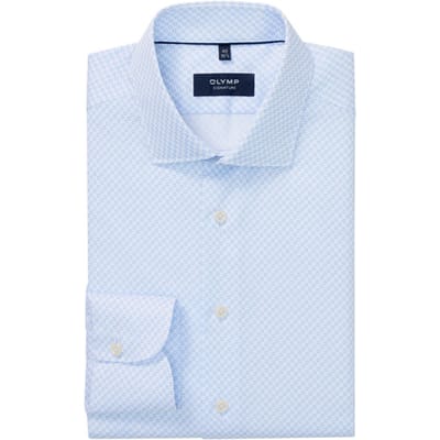 OLYMP Signature Overhemd, Tailored Fit, Signature Kent, Bleu