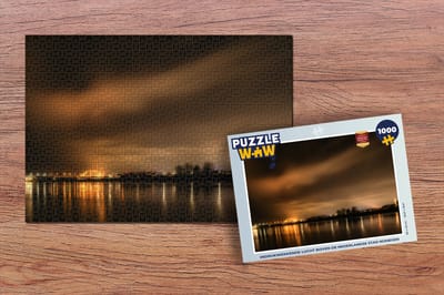 Puzzel Nijmegen - Lucht - Licht - Legpuzzel - Puzzel 1000 stukjes volwassenen