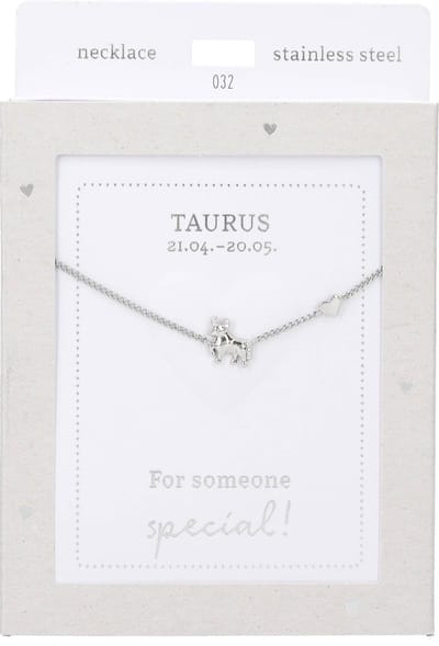 Depesche - Ketting "Heart of Gold" - mot. 032 - Taurus