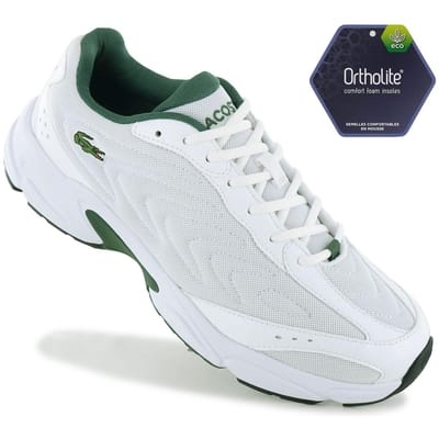Lacoste Storm 96 2K Lite 1251 - Heren Sneakers Schoenen Wit 749SMA00231R5 , Maat: EU 41 UK 7.5