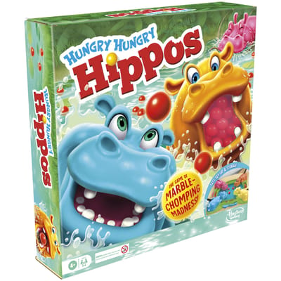 Hasbro Hippos Gloutons, Bordspel, 4 jaar, Familiespel