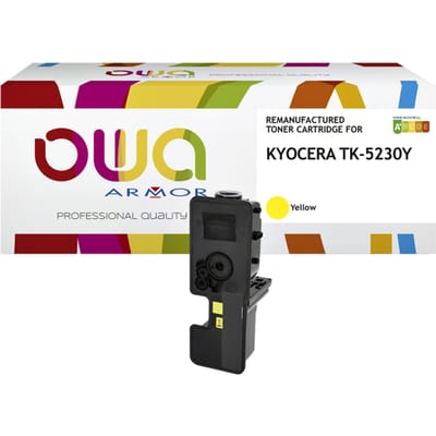 Toner OWA alternatief tbv Kyocera TK-5230Y geel