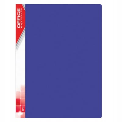 Map met 10 Insteekhoezen A4 PP Blauw - Office Products