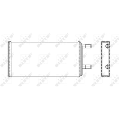 Warmtewisselaar, interieur verwarming NRF 53547