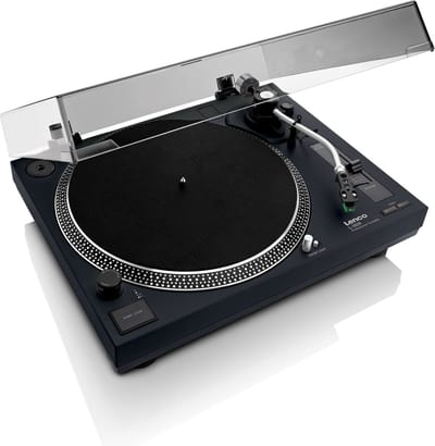 Lenco Platenspeler - Direct drive - USB digitalisering - DJ Draaitafel - L-3828BK - Zwart