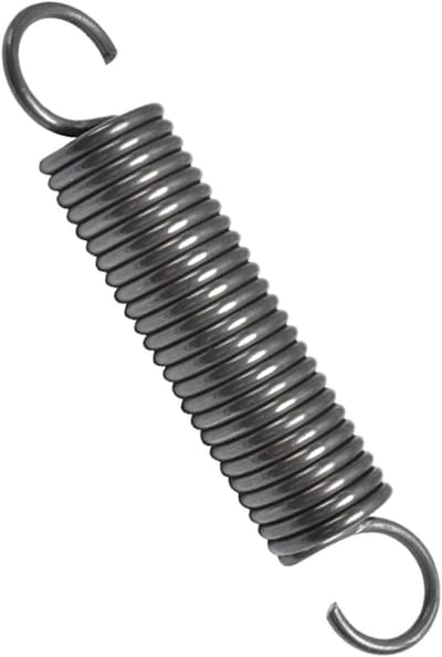 Dubbele Haakveer - Trekveer Spoel - Apparatuur Reparatie - Roestvrij Staal - 400 mm Lengte - Zilver