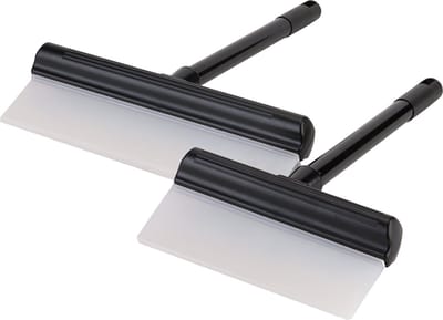 D&L Siliconen Raamwisser Set - Zwart