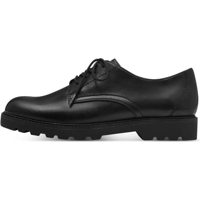 Tamaris dames veterschoenen zwart - Maat 38