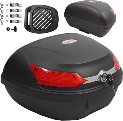 Universele Motorrugzak 48L met Snelle Bevestiging voor Scooters en Quads
