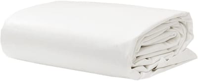 Afdekzeil - Beschermhoes - Spullen Beschermen - Scheurvast Waterdicht - 4 x 6 Meter - Wit
