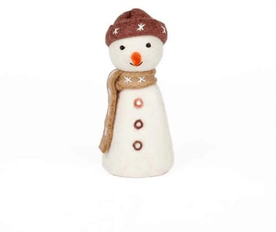 Sneeuwpop Bruin - Handpop