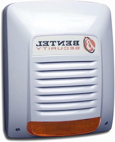 Buitensirene - Alarm met Licht - Beveiliging Huis - Zelfvoorzienend Met Anti-schuim - 20.8x25.2x9.8cm - Wit