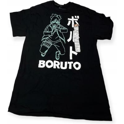 Koszulka T-shirt męski okrągły dekolt SPENCER'S BORUTO M gray