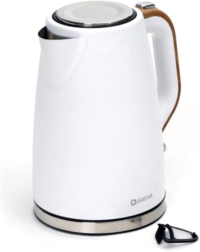 Snelle Waterkoker 1.7 Liter Wit - Kook Water in Minuten