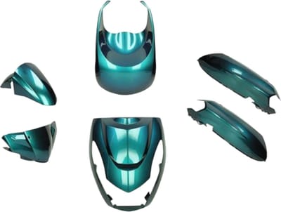Kappenset Peugeot Kisbee Euro4 Cameleon Glans [6 Delig set]