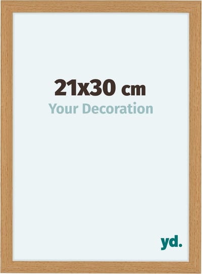 Your Decoration - Fotolijst 21x30 cm - MDF - Beuken - Como