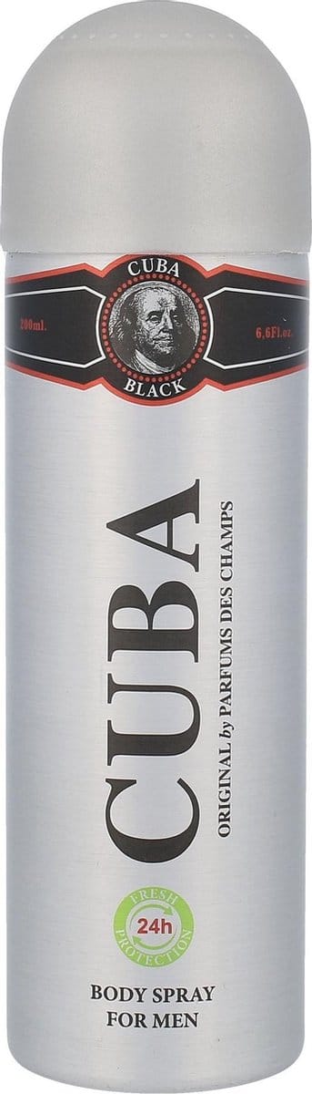 Fragluxe Cuba Black body spray 200 ml