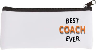 Akyol - best coach ever Etui - Coach - een coach - sport - verjaardagscadeau - klein cadeautje - kado - gift - 20 bij 9 cm