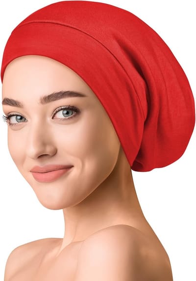 Zijde en Katoen Slaapmuts Lichte Beanie voor Dames en Heren