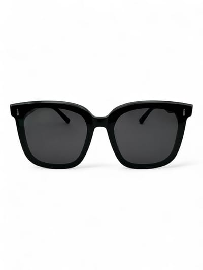 The Brand Remarkable – Zonnebril Unisex – Zonnebril Dames – Zonnebril Heren – Oversized Ronde Zonnebril – Zwart – UV400 – Luxe, Duurzame & Trendy Zonnebril – Designer Zonnebril – Mode Zonnebril 2025 – Inclusief Beschermhoes – Polariserend Look