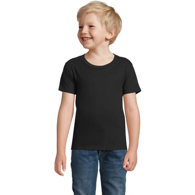 SOLS Kinderen/Kinderen Pionier T-Shirt (Diep zwart)