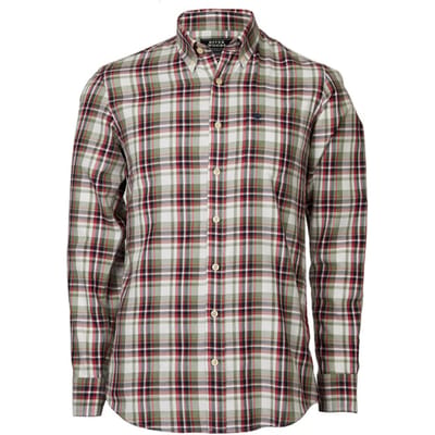 River Woods Cf Ls Ws Clr Chstpkt Bsc Shirt White Size: S | Casual Shirts Outlet | Heren | Wit