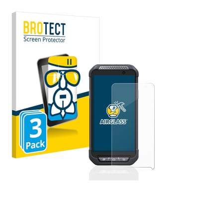 Screenprotector 3 Stuks voor Point Mobile PM85 Beschermglas transparant