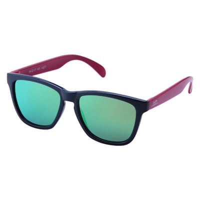 Pro Care Excellent Quality® Amoy Florus HD 1.1mm 7 Layers Polarized Lens - TR-90 Frame - Anti-Reflect coating - 100% UVA + UVB Bescherming - Zonnebril Heren Dames Gepolariseerd - Zonnebrillen - Lens Groen Revo - Frame Blauw Rood
