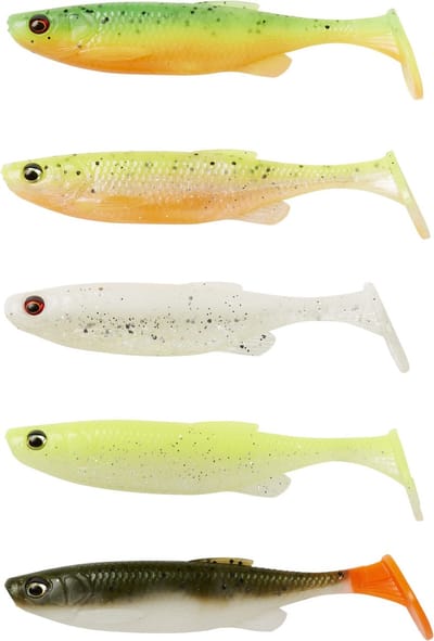 Savage Gear - FAT MINNOW T - TAIL - 7.5 cm - 5 g - DARKWATER MIX