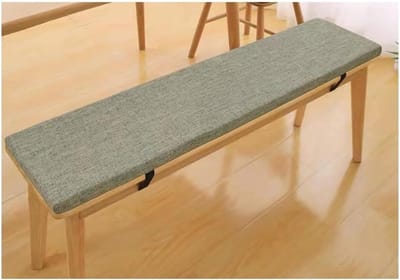 Tuinbankkussen - Zitkussen Bank - Buiten Zitten - Antislip Onderkant - 110x50x3cm - Beige