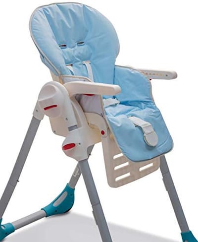 Stoelhoes PVC voor Kinderstoel - Tuinlichtblauw, Universeel en Aanpasbaar