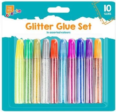 Glitter Lijmpennen Set - 1 Stuks Multicolor voor Knutselen
