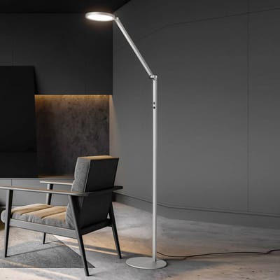 Fabas Luce LED vloerlamp Regina, 1-lamp, aluminium