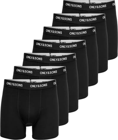 ONLY & SONS Boxershorts ONSFITZ 7-pack Trunks