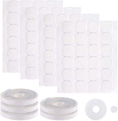 Antislip Grips Set 197-delig - Zelfklevende Steunringen - Siliconen Strips 1m - Quiltbenodigdheden - Nauwkeurig Knippen - Quilthulpmiddelen